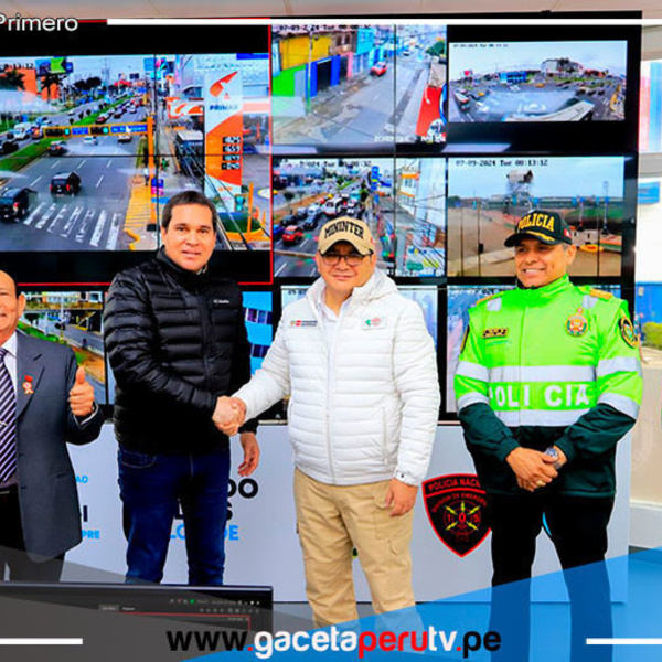 San Miguel: inauguran base policial con 20 cámaras de videovigilancia