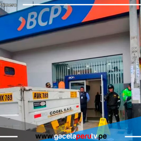 Delincuentes roban dinero de una agencia bancaria en El Agustino
