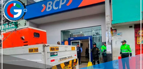 Delincuentes roban dinero de una agencia bancaria en El Agustino