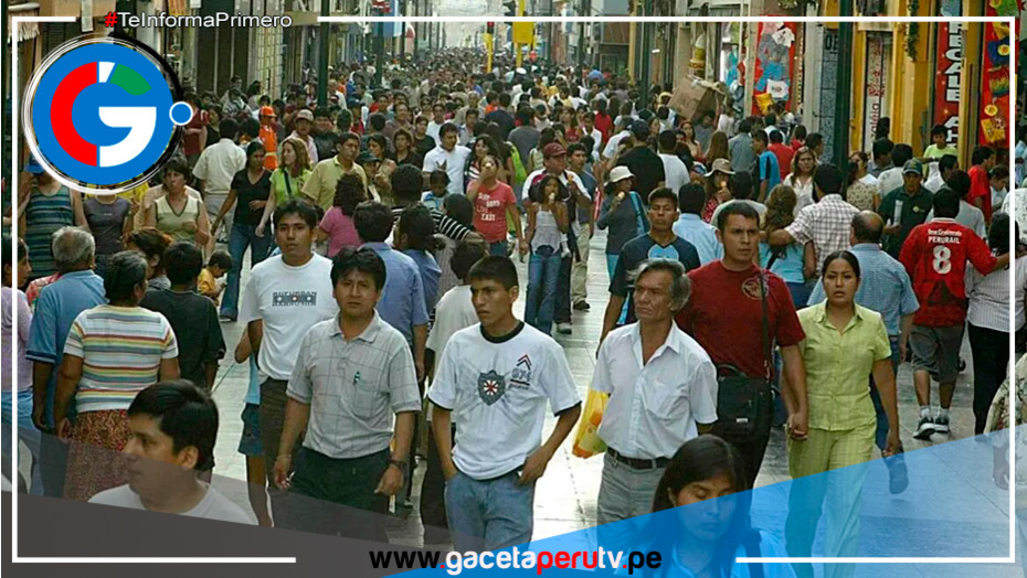 INEI informa que la población peruana llegó a 34 millones en 2024