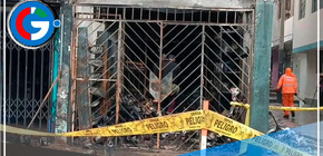 Negocios resultaron afectados tras siniestro en depósito de pinturas