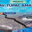 Alcalde de Comas Anuncia Reconstrucción de 7 Kilómetros de Av. Tupac Amaru 