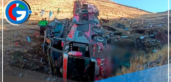 Accidente de bus en Ayacucho deja 26 muertos y varios heridos