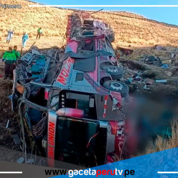 Accidente de bus en Ayacucho deja 26 muertos y varios heridos