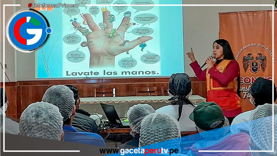 Comas capacita a 100 empresas gastronómicas en buenas prácticas de manipulación de alimentos