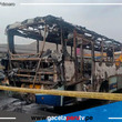 Bus de transporte público se incendia frente a la UNI