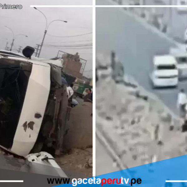 Combi atropella a tres personas