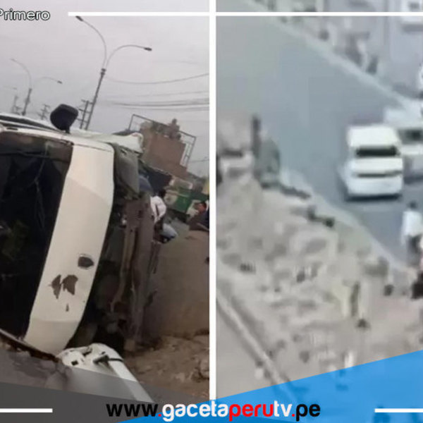 Combi atropella a tres personas