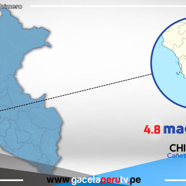 Fuerte Sismo de 4.8 Remeció Chilca, Lima