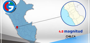 Fuerte Sismo de 4.8 Remeció Chilca, Lima
