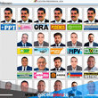 El CNE presenta el tarjetón electoral para las presidenciales de 2024 