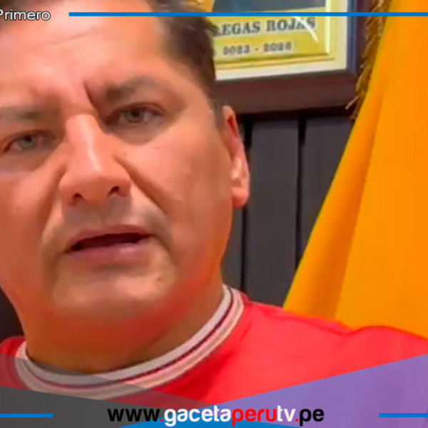 El alcalde de Comas, Ulises Villegas Rojas, presenta un mensaje contundente a la presidenta de la República, Diana Boluarte