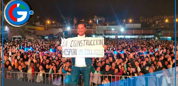 Alcalde de Comas agradece a Dina Boluarte por el anuncio de construcción de Hospital Sergio Bernales 