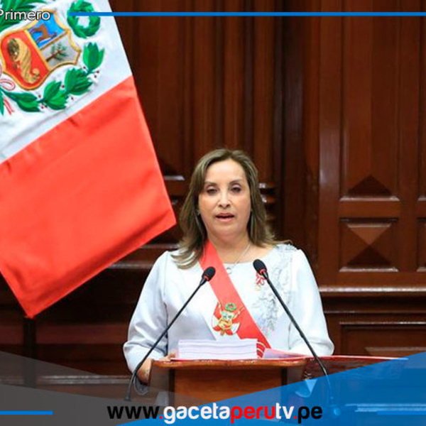Presidenta de la República brinda Mensaje a la nación desde el Congreso de la República