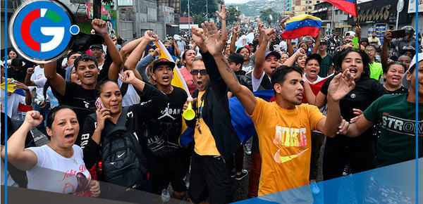 Cientos de personas alzan su voz en barrios populares contra la reelección de Nicolás Maduro