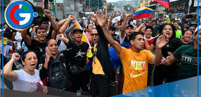 Cientos de personas alzan su voz en barrios populares contra la reelección de Nicolás Maduro