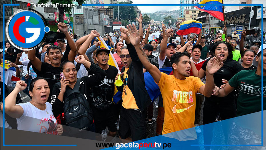 Cientos de personas alzan su voz en barrios populares contra la reelección de Nicolás Maduro