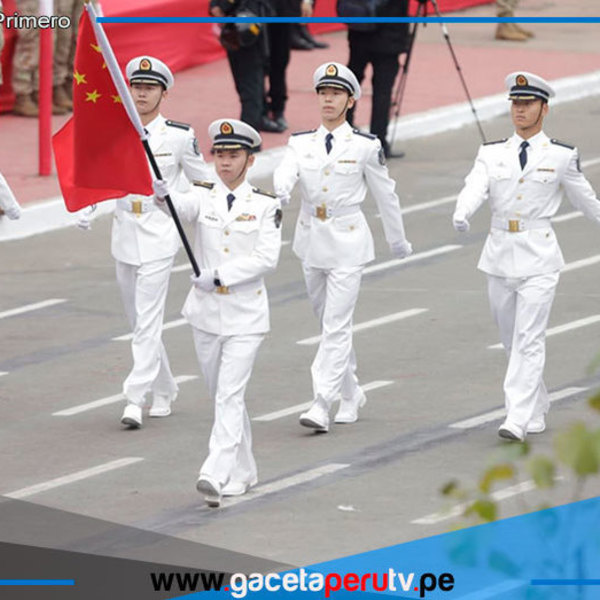 Delegaciones extranjeras deslumbran en el aniversario de la Independencia del Perú