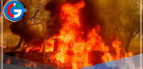 California: Evacúan a miles de personas por incendio fuera de control 