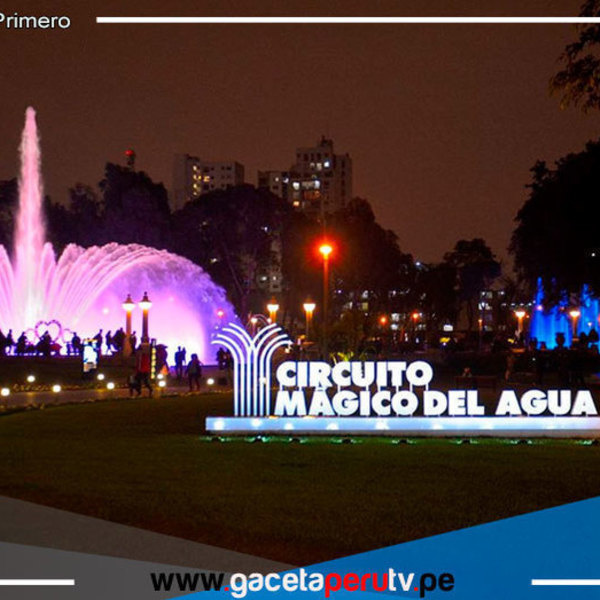 Docentes podrán ingresar gratis al Circuito Mágico del Agua el 6 de julio 