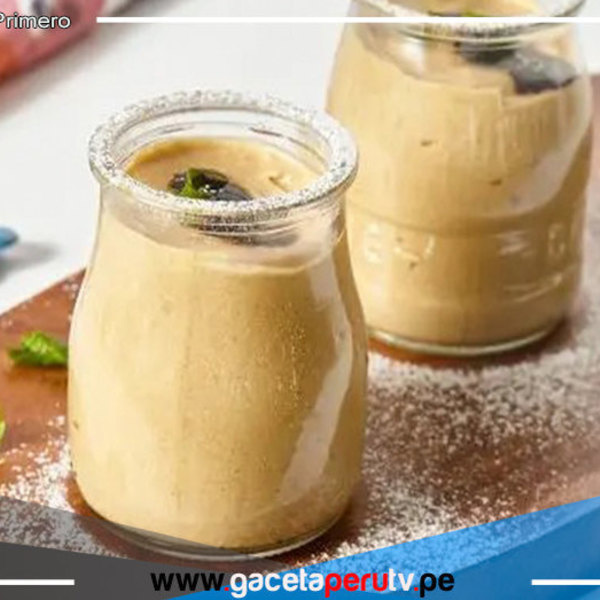 Prepara un delicioso Mousse de Algarrobina