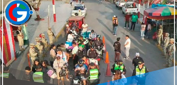 Tumbes: Policías y soldados resguardan frontera