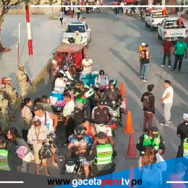 Tumbes: Policías y soldados resguardan frontera