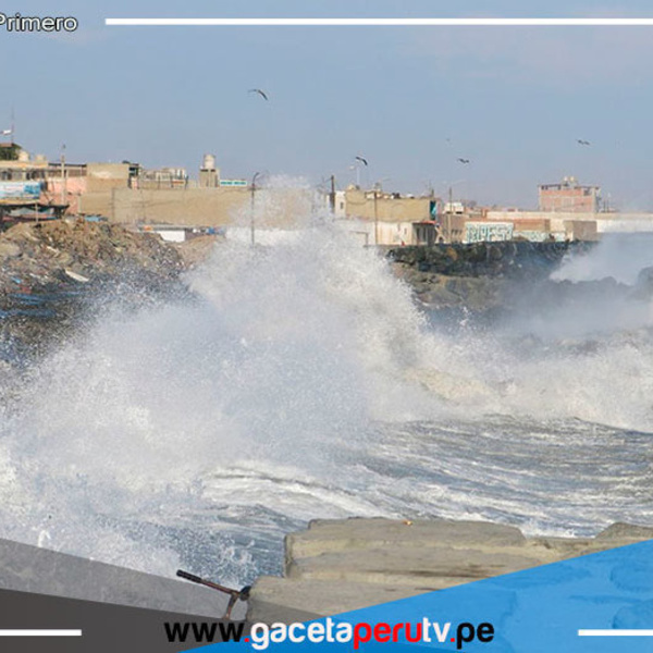 Oleajes ligeros a moderados ocurrirán en todo el litoral hasta el 9 de julio 
