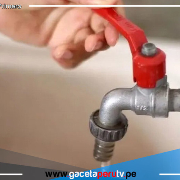 Este 05 de julio, corte de agua
