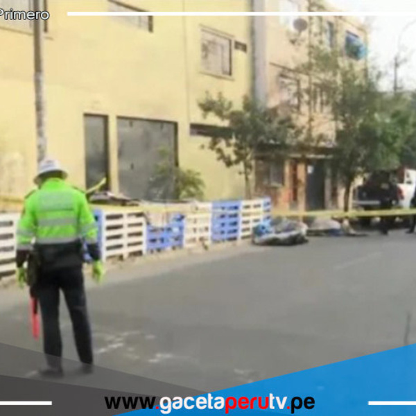 Hallan cadáver en la intemperie en el Cercado de Lima