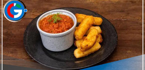 Cocinar unos ricos dedos que queso