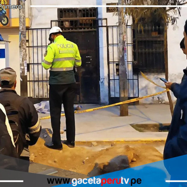Mujer muere por bala perdida en La Victoria