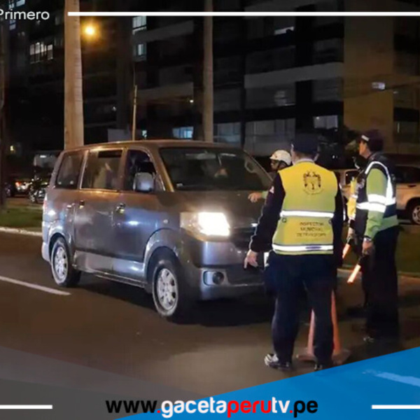 Seis conductores informales fueron intervenidos en San Isidro