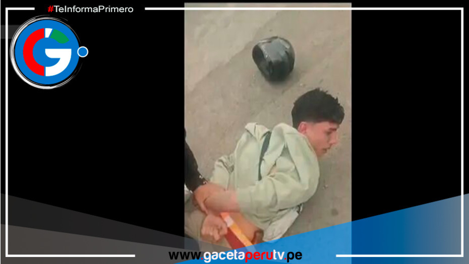 Sujeto es detenido por la policía tras asaltar spa en Comas