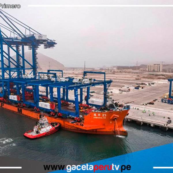El puerto de Chancay necesitará profesional técnico calificado