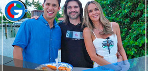 Juanes sorprende al preparar un ceviche  en Miami