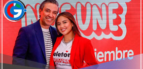 Amy Gutiérrez y Álvaro Rod juntos en el himno Teletón 2024 