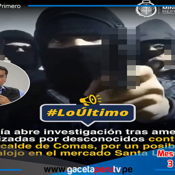 Ministerio Público abre investigación por amenazas de muerte contra el alcalde de Comas