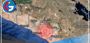  Moquegua fue remecida por sismo de magnitud 3.6 