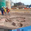 Mincul supervisa hallazgo del siglo XIX en obras de estación central 