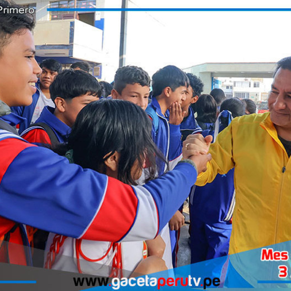 Alcalde de Comas Refuerza Lucha Contra el Bullying