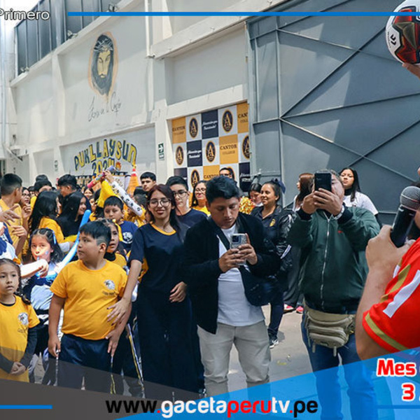 Ulises Villegas inaugura olimpiadas escolares en el Colegio Cantor College