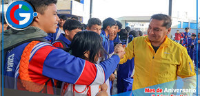 Alcalde de Comas Refuerza Lucha Contra el Bullying