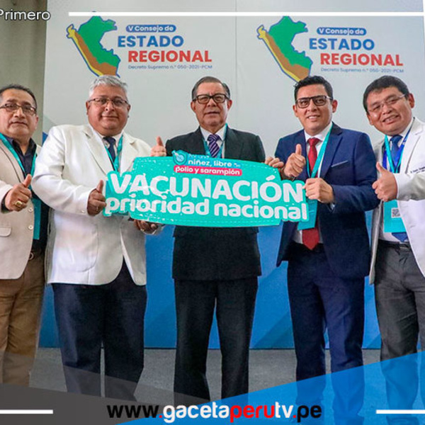 Gobernadores se suman al barrido nacional de vacunación 