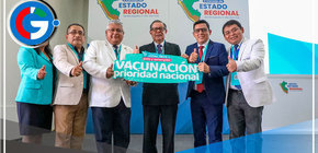 Gobernadores se suman al barrido nacional de vacunación 