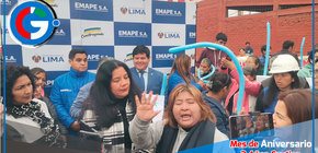 Escándalo por falsa promesa de López Aliaga, quien no asistió a colocar primera Piedra de Obra