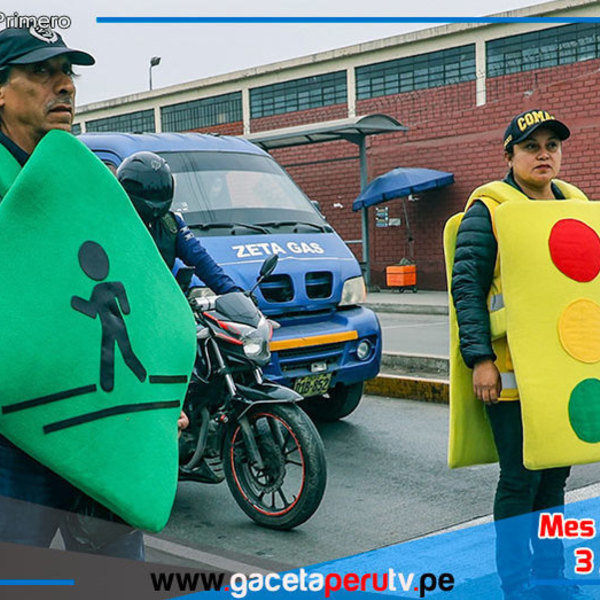 Comas lanza campaña agresiva para reducir accidentes en la Av. Túpac Amaru