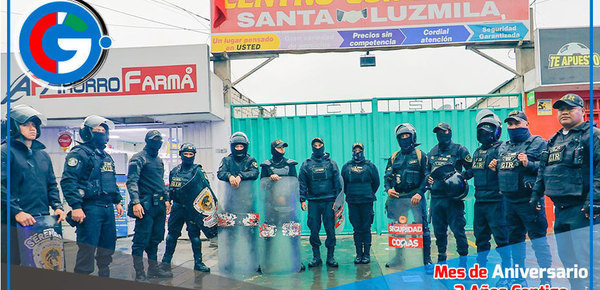 Operativo de madrugada despeja Av. Guillermo de la Fuente en Santa Luzmila Comas