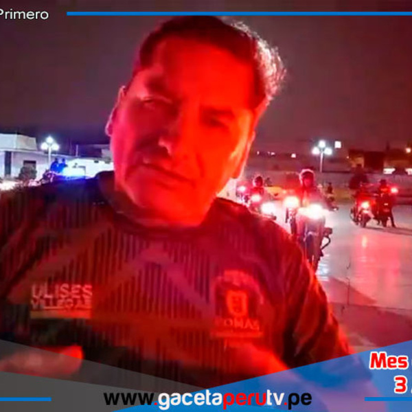 Alcalde de Comas moviliza a dos mil policías para seguridad