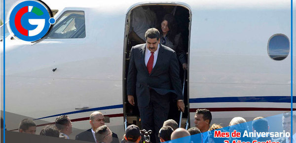 Estados Unidos confisca avión oficial de Nicolás Maduro
